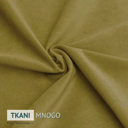 Фото обивки велюра “34” (однотонный желтый)