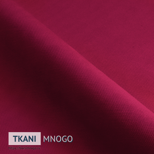 Фото фактуры велюра кабрио - 30 цвет красный. Мебельная ткань Велюр