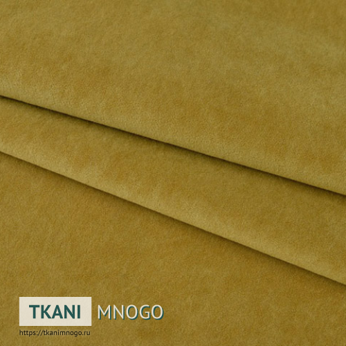 Фото фактуры велюра “16” (однотонный желтый)