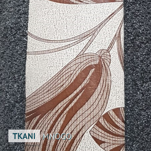 Фото текстиля Арбореал 922-1 артикул - белый цветы. Производитель Китай. Замша - фактура.